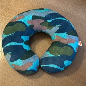 French Bull Camouflage Neck Pillow